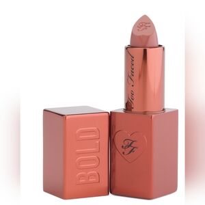 Too Faced Cocoa Bold EM-Power Cream Lipstick Chocolate Chip Pink new